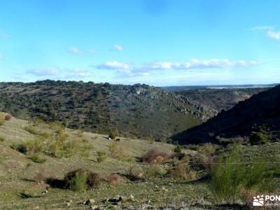 Monasterio Bonaval,Cañón del Jarama; viajes aventura sendero rascafría cotos madrid robregordo